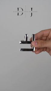 Konektor Kaca Sudut 90° Mirror Stainless Steel 304: Aksesoris Interior Terbaik