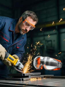 Anti-Fog Dustproof Anti-Splash Over-Glasses Safety Goggles