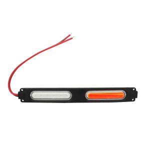 10 Chiếc COB LED Đuôi Xe Máy Đèn Nhấp Nháy Cảnh Báo Đèn Tín Hiệu Độ Sáng Cao 12-24V Đỏ Xanh An Toàn Biển Số Đèn