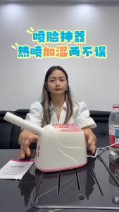 Ozone Facial Sauna Hot Steamer Unblock Pores Spa Face Salon Skin Care For Deep Hydration Home Facial Sprayer 蒸臉儀