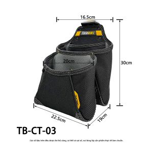 Toughbuilt | Túi Đeo Hông Đa Năng Bền Oxford Cloth Dày