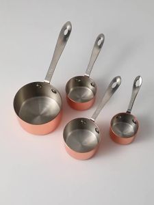 Thickened Long Handle Measuring Spoon Cup Set