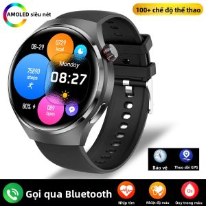Mới 2025 Vòng Tay Đồng Hồ Thông Minh Cho GT Series Nam Nữ HDScreen Cuộc Gọi Bluetooth GPS Theo Dõi Nhịp Tim Chống Thấm Nước Theo Dõi Sức Khỏe