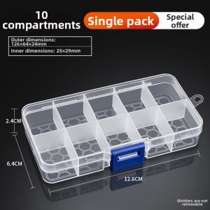 WINHUNT | Clear Compartmentalized Parts Box