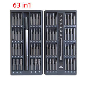 24/63 in 1 Precision Screwdriver Set Phillips Torx Magnetic Screw Driver Professional Repair Tool Kit for IPhone Watch Camera