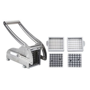 Manual Cutter French Fries Slicer Stainless Steel Potato Chips Maker Meat Chopper Dicer Cutting Machine Cooking Tool For Kitchen