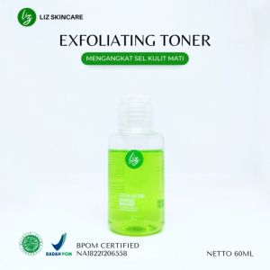 Toner Exfoliating Liz Skincare 60ml Toner Wajah Penghilang flek hitam Pemutih kulit wajah