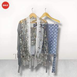 Set 5in1 Kebaya Modern Murah Kutubaru Nadya Hitam Modern Atasan Kebaya Wisuda Baju Kondangan Wanita