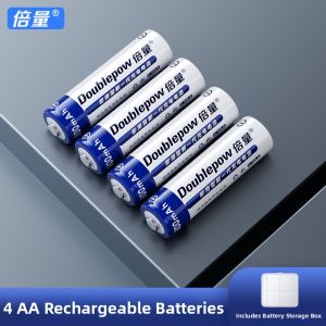 Doublepow | Rechargeable High Capacity Universal Battery AA AAA