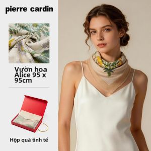 Pierre Cardin | Khăn Choàng Cashmere Chống Nắng Ấm Áp