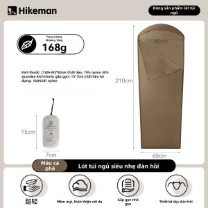 HIKEMAN | Túi Ngủ Dễ Mang Đi Du Lịch Thân Thiện Với Da