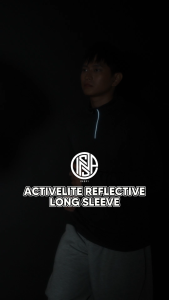 INSPI ActiveLite Dri-Fit Reflectorized Long Sleeve For Men and Woman Gym and Running Outdoor Tops Menswear Collection