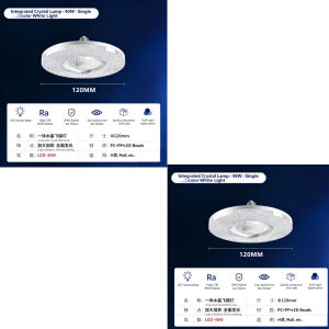 Aitemay E27 Crystal LED Ceiling Bulb Energy-Saving Eye Protection Bulb Ultra Bright Lighting 220V for Chandeliers Lamps Home Decor