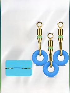 Đồng Hồ Câu Cá Bằng Silicon Có Lỗ Hình Chữ Thập O Đệm Hấp Thụ Lực Nhanh Chuyển Đổi Nhanh Kẹp Nối Phụ Kiện Câu Cá Nhỏ