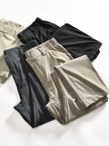 New Arrival Mens Outdoor Workwear Functional Quick Dry Breathable Straight Leg Casual Pants Spring Fashion Urban Style