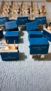 Relay Denso Biru 12v kaki 4 Universal Mobil Motor