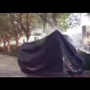 Universal Waterproof Motorcycle Cover Rain Dust UV Motorbike Protective Cover With Lock-Holes
