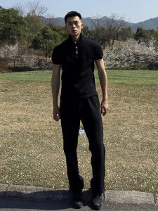 Áo Thun Polo Nam Tay Ngắn Bằng Vải Cotton Thấm Hút Mồ Hôi Mùa Hè Áo Thun Thể Thao Áo Thun Tay Lửng Áo Thun Thường Ngày Áo Thun Cổ Polo