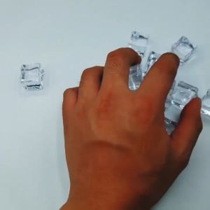 10pcs Fake Ice Cube/Es Batu Palsu Cubes Food Slime Photography Foto Makanan