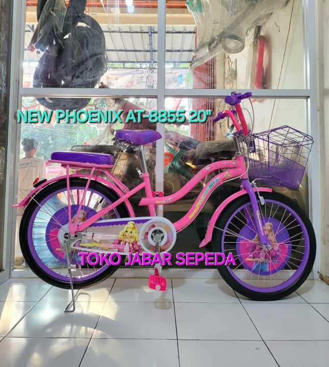 Sepeda Remaja PROMO Sepeda Anak Dan Remaja New Phoenix 20 Inch Keranjang Besi ...