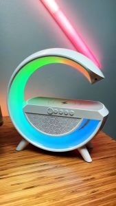 Loa Bluetooth Led RGB G-Decor Wireless Charger15W Micro Pin Sạc Đèn Chớp Theo Nhạc