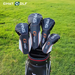 Cover gậy golf Ping G400 bao che đầu gậy golf chất liệu da ngoài mặt trong lót nỉ