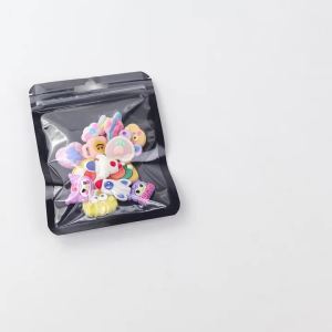 Bộ 50 Nhựa Nhiều Màu Sắc Mylar Tự Niêm Phong Túi Trong Suốt Tóc Trang Sức Bảo Quản Đóng Gói Hàng Hóa Có Thể Gập Lại Tiệc Cưới Tiếp Liệu