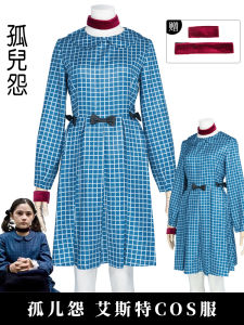 Quần Áo Hóa Trang Halloween Christmas Cosplay Estha Orphan Horror Movie Quần Áo Hóa Trang Nữ Tính Quần Váy Quần Áo Hoạt Hình Trang Phục Nhân Vật