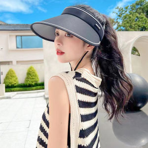 GotGo หมวกกันแดด หมวกครึ่งใบ หมวกครึ่งหัว สไตล์เกาหลี แฟชั่นฤดูร้อน Sun visor