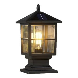 GUAIJUE | Solar Waterproof Pillar Light for Outdoor