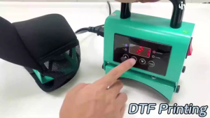 CHUANGCHAO 350w Cap Press Heat Press Machine Heavy-Duty – Digital Sublimation & DTF Printer for Custom Hats & Caps