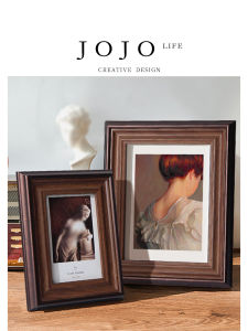 Khung Tranh Kiểu Châu Âu Màu Ô Liu Sáng Tạo JOJOS L. PD.Feena Khung Trang Trí Nhà Hình Chữ Nhật Bằng Nhựa