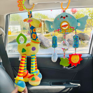Baby Car Safety Seat Pendant Toy 0-1 Years Old Baby Stroller Wind Chimes Rattle Comfort Hanging Bedside