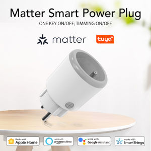 Phích cắm thông minh Wifi EU/FR cắm thông minh ổ cắm gia đình 16A làm việc với Alexa Google Assistant tuya app điều khiển từ xa 2.4GHz