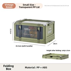 Collapsible Multi-use Outdoor Camping Storage Box