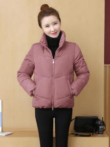 เสื้อแจ็คเก็ตผู้หญิงฤดูหนาว 2024 ทรงหลวม คอตั้ง แขนยาว ทรงสั้น ทรงหลวม ทรงเกาหลี แจ็คเก็ตผ้าฝ้าย แจ็คเก็ตผ้าฝ้าย