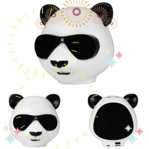 Panda Bluetooth Speaker 5.0 ลําโพงซับวูฟเฟอร์หัวสุนัข ลําโพงลําโพงบลูทูธ