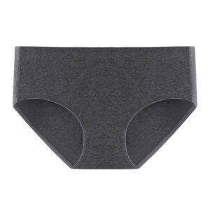 JIAZINI | Antibacterial Pure Cotton Sports Underwear Womens Mid-Waist Seamless Breathable Triangle Shorts Comfortable Underpants