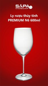 Bộ 06 Ly Thủy Tinh Premium Bormioli Rocco 600ml