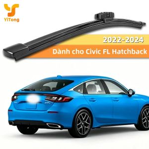 Cần Gạt Nước Kính Sau Yitong Đa Năng Cho Honda Civic FL Hatchback 2022-2024 Chất Liệu Cao Su Chống Bụi Thay Thế Cần Gạt Nước Ô Tô