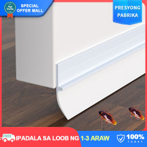 【Practical】Creative Windproof Door Seal Strips Insect-proof Rubber Waterproof Insulation Sealing Strip Door Stop Self Adhesive