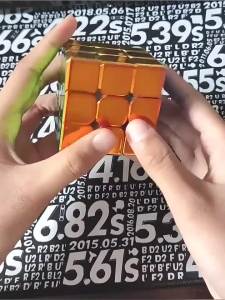 Tempat   Anak Puting Beliung Daya Magnet 3 Pertandingan Profesional Penyaduran Emas Kubus Emas ran Pantas Mainan Mencerdaskan Otak Kanak-Kanak Kemagnetan