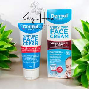 Kem dưỡng ẩm da mặt Dermal Very Dry Face Cream dùng cho da rất khô tuýp 50g