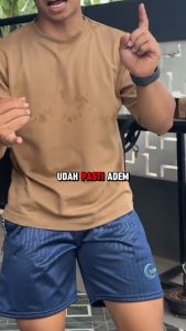 Paket 100 Ribuan Dapat 3 Celana Pendek Pria Motif Emboss Olahraga Cowok Resleting Karet Kolor Santai