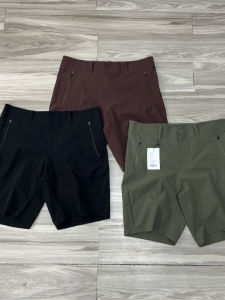Waterproof Wear-Resistant Ice Silk Quick-Drying Outdoor Casual Pants Mens Flat Substitute Short Pants Three-Dimensional Tailoring