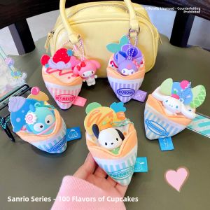 Sanrio Kawaii Plush Keychain Hanging Ornament Kitty Cat Meow Meow Doll Soft Toy Bag Accessory Spring 2025 Made in China