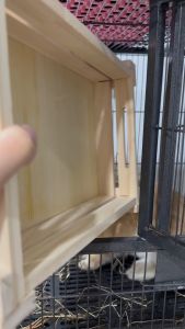 ถาดอาหารหนู ถ้วยอาหารหนู ที่ใส่หญ้ากระต่าย กระต่าย ขนาด 36x24x8 CM