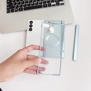 CHUBAN | Hard Magnetic For Magsafe Case With Hinge Protection For Samsung Galaxy Z Fold 8 Ultra Wide 7 6 5 Full Cover Scratch Resistant