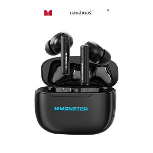 Monster XKT26 บลูทูธ 5.4 หูฟังไฮไฟเบสสเตอริโอหูฟังไร้สายGamerชุดหูฟังTWS ENCลดเสียงรบกวนหูฟังกีฬา