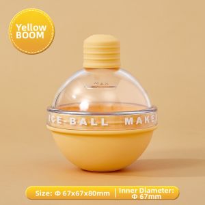 JIFANPAUL | Silicone Round and Lightbulb Shaped Ice Maker Molds
